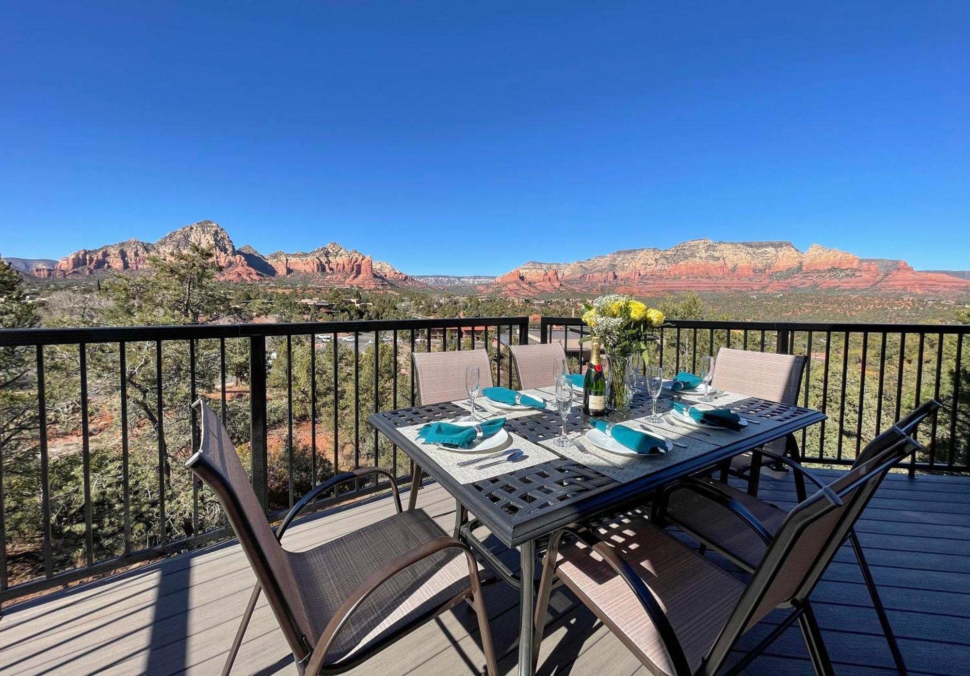 Vila Awe Inspiring Red Rock Views With Hot Tub! Sedona Exteriér fotografie