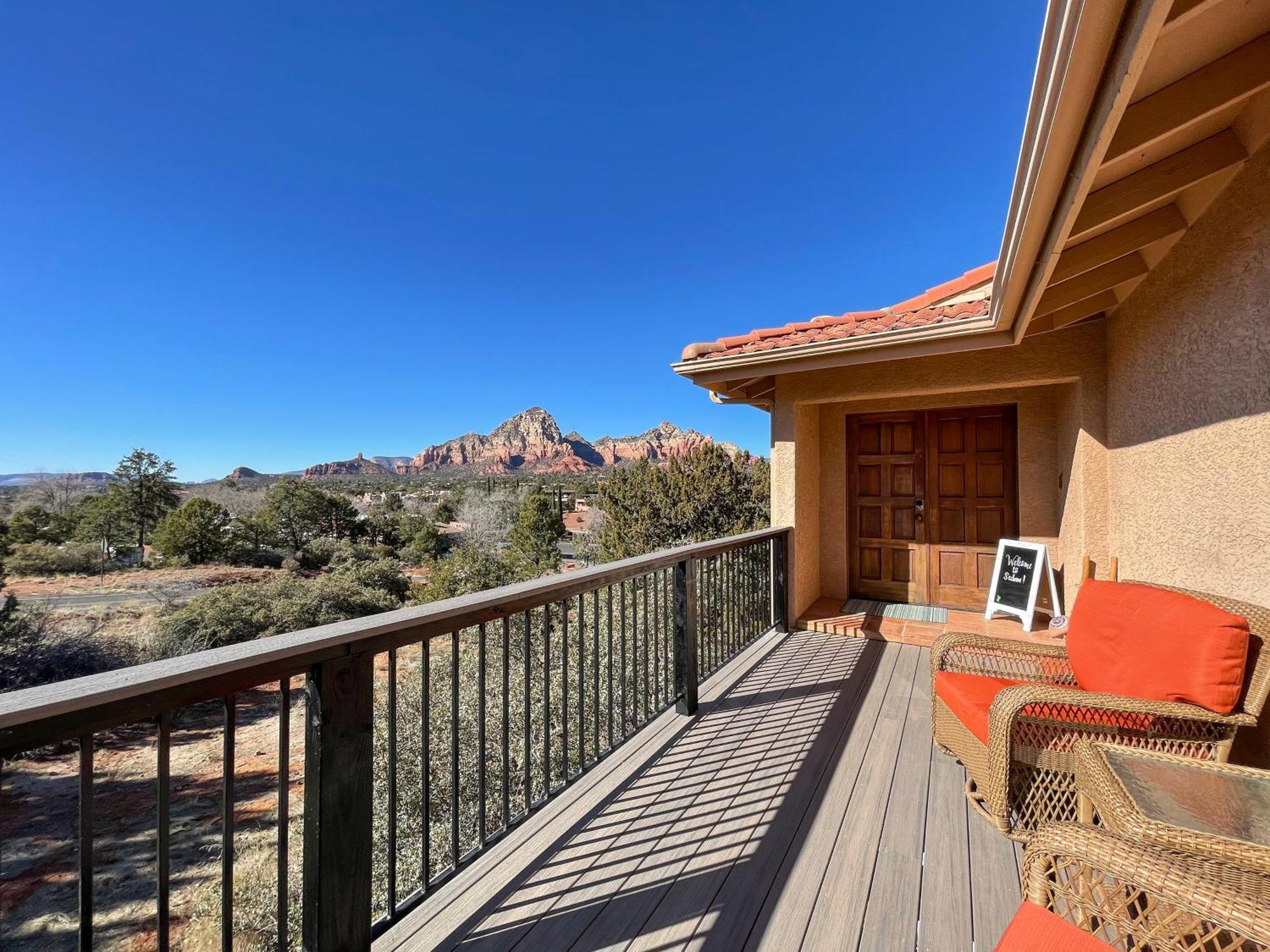 Vila Awe Inspiring Red Rock Views With Hot Tub! Sedona Exteriér fotografie