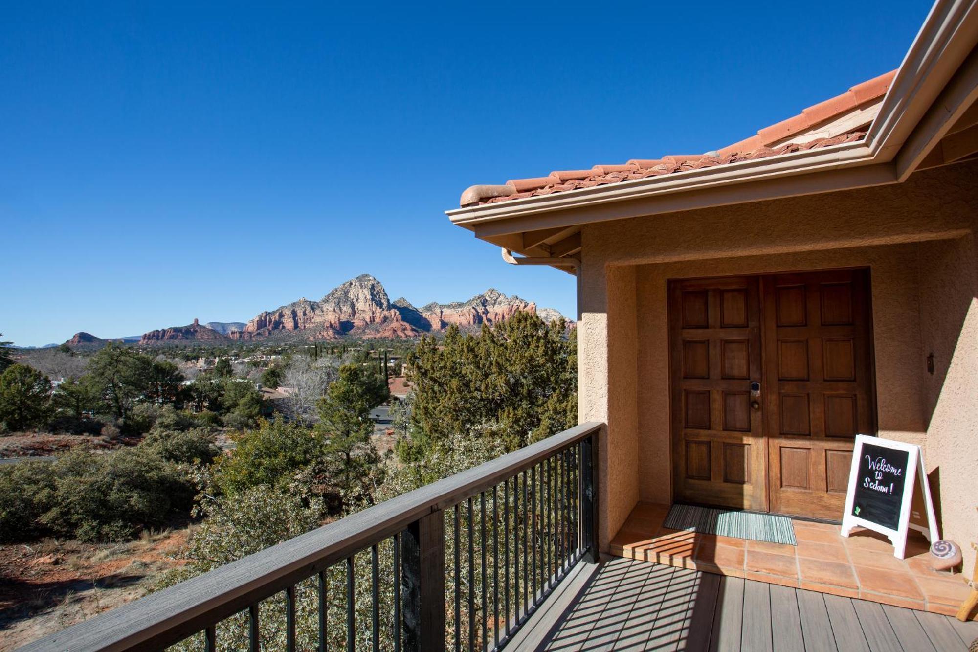 Vila Awe Inspiring Red Rock Views With Hot Tub! Sedona Exteriér fotografie